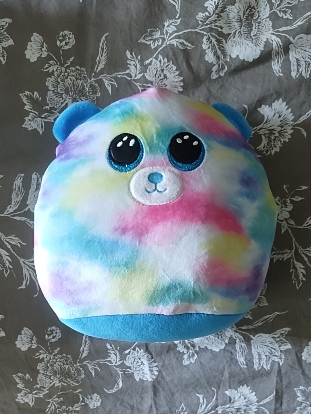 Ty Rainbow Tie-Dye Plushie Bear